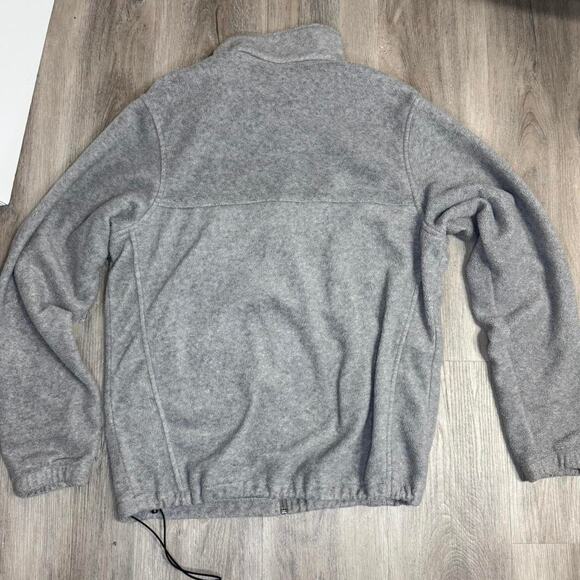 Columbia Full Zip Gray Fleece Jacket Size M - Picture 2 of 8